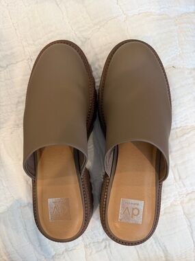 Dolce Vita Brown Slip-On Mules